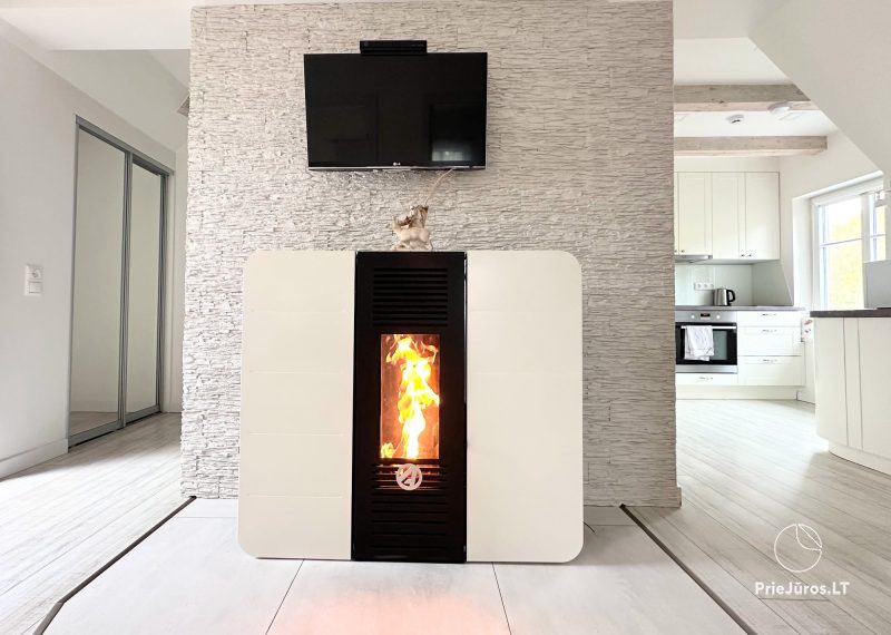 Neringarent Apartments - Rest in an ethnographic house with a fireplace