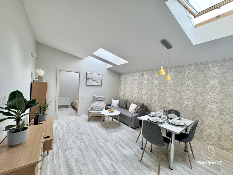 Two-room apartments for rent in the center of Palanga