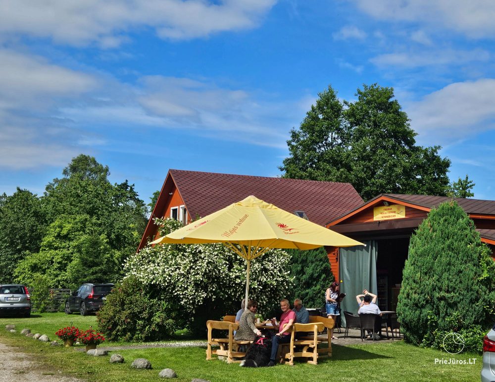 Camping “Stieress”. Cottages, tent sites, café