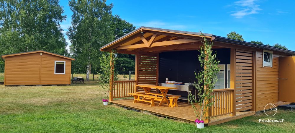 Camping “Stieress”. Cottages, tent sites, café