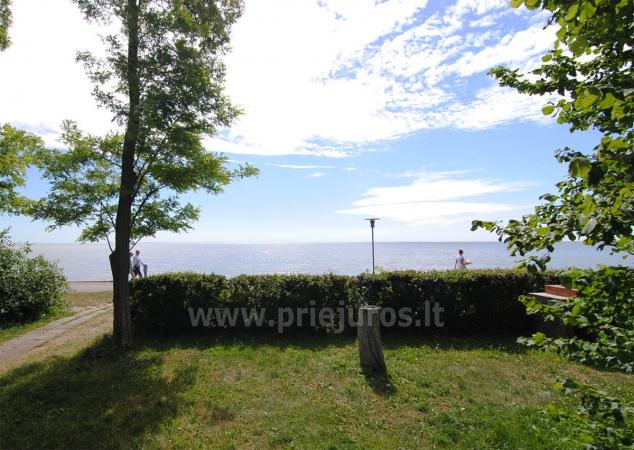 Two-room apartment in Nida with outdoor furniture, view to lagoon