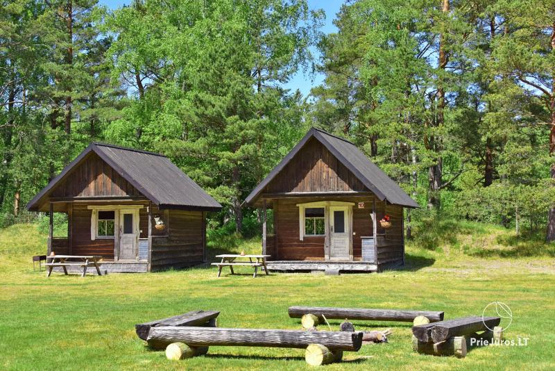 Camping and holiday cottages in Ventspils region 150 m to the sea Mikelbaka