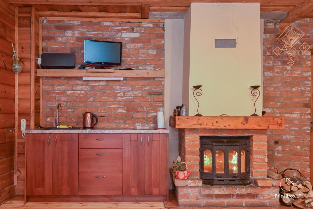 Sauna und Haus für die Erholung in Ventspils Ozolina