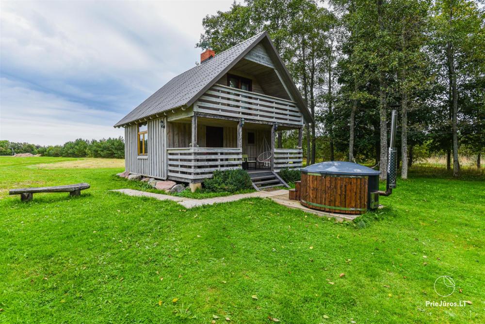 Sauna und Haus für die Erholung in Ventspils Ozolina