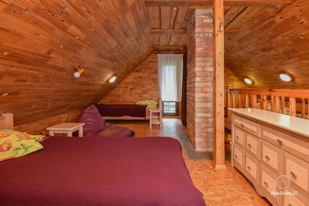 Sauna und Haus für die Erholung in Ventspils Ozolina