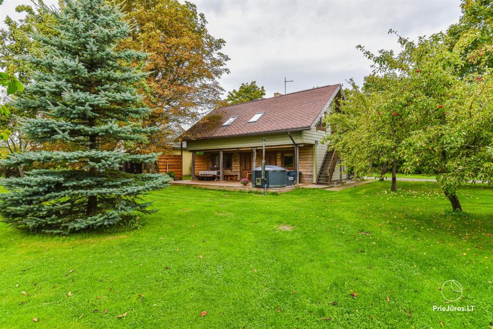 Sauna und Haus für die Erholung in Ventspils Ozolina