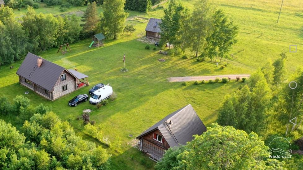 Holiday cottages, rooms, bathhouse, hall in a homestead PALMAS - 1