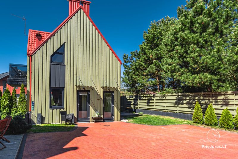 Zalia kopa apartment for six persons in Kunigiskes. Just 300 meters to the sea!