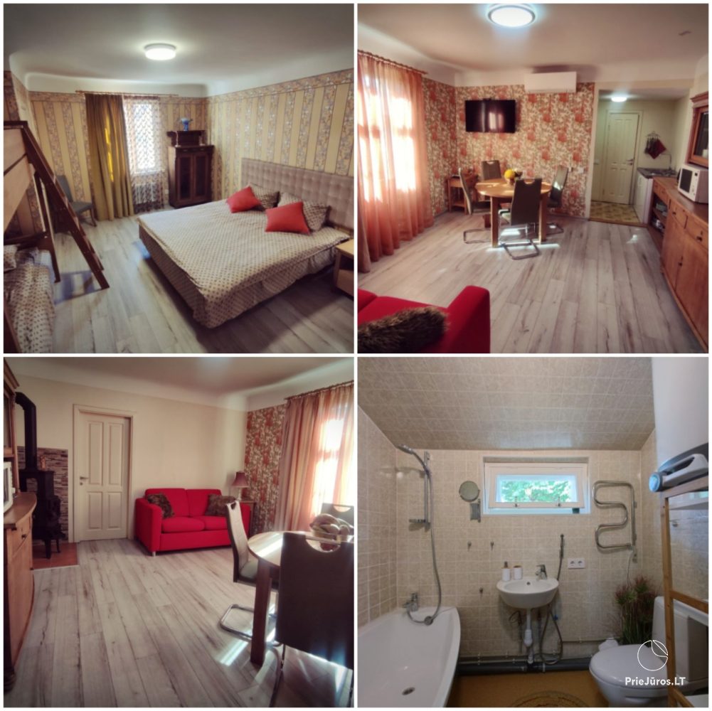 1-2 room apartment, 10 min to the sea, 5 min to the children's park