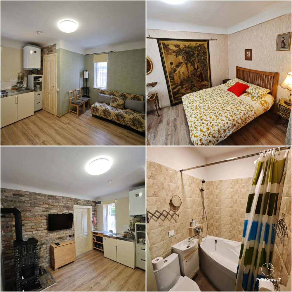 1-2 room apartment, 10 min to the sea, 5 min to the children's park