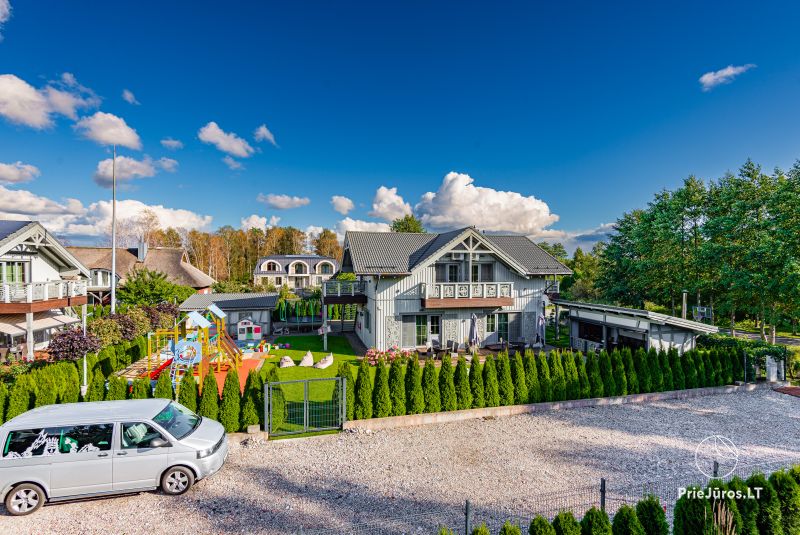 «Baltu vila» вилла в Паланге - Новые апартаменты для семей 240 м до моря