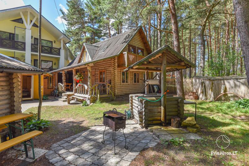 Cabins in Palanga's Pinewood, by the Sea and Apartments in “Malūno vilos”
