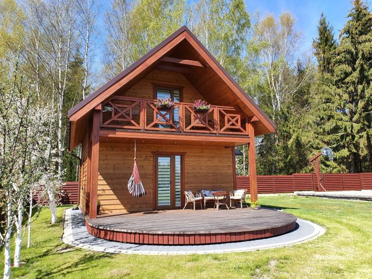 Wooden holiday house - mini villa and one room flat for rent in Palanga