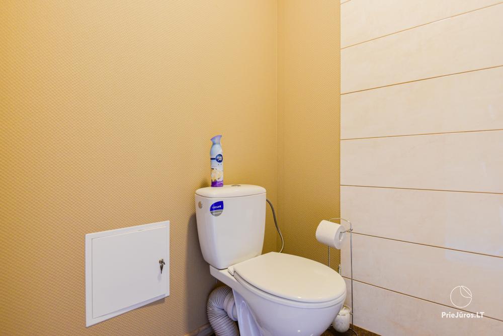 Two apartments with private territory in Ventspils