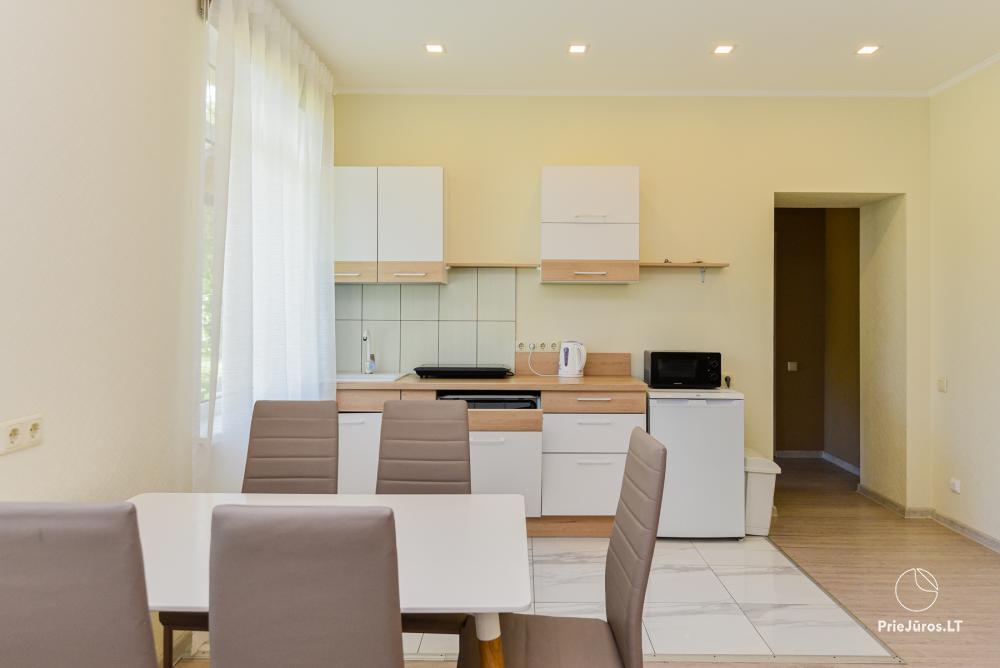 Two apartments with private territory in Ventspils