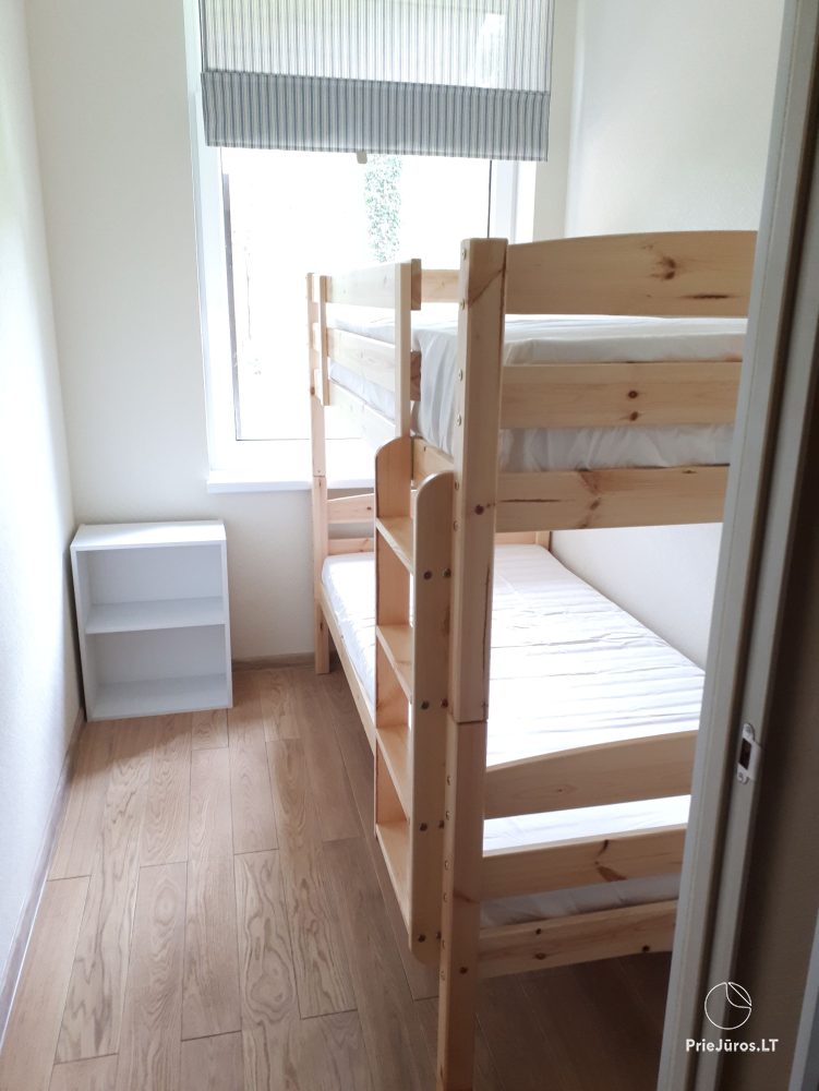 Two apartments with private territory in Ventspils