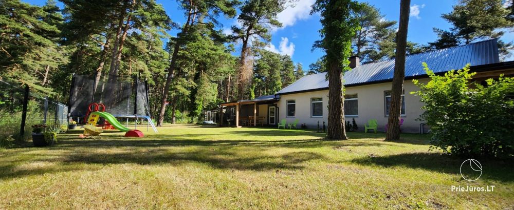 Two apartments with private territory in Ventspils