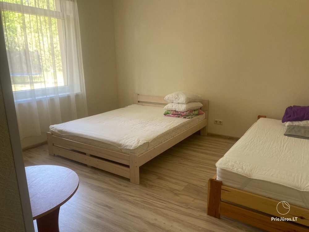 Two apartments with private territory in Ventspils