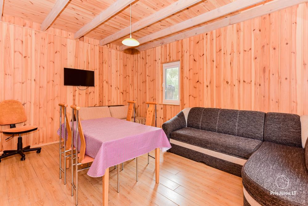 Holiday houses for rent and camping in Pape Lurki. To the sea - 100 meters