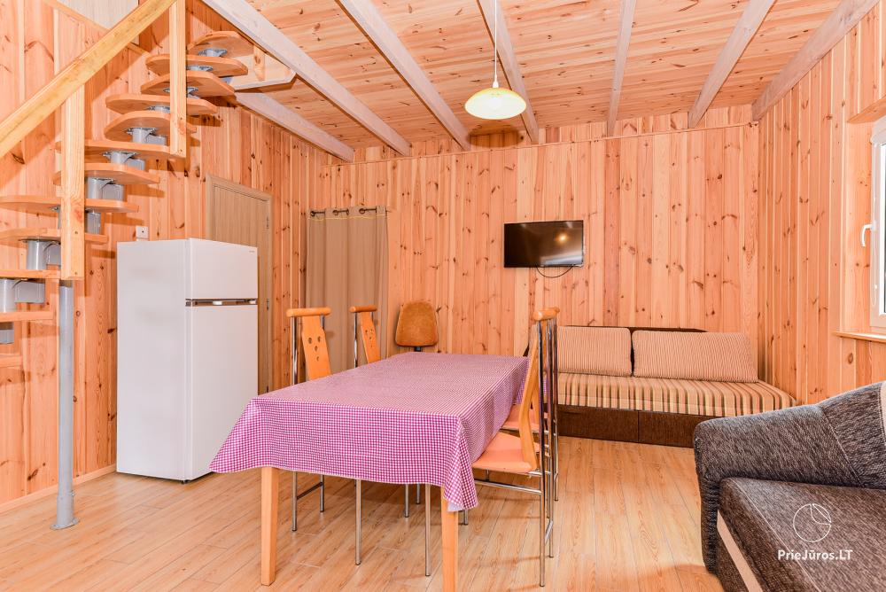 Holiday houses for rent and camping in Pape Lurki. To the sea - 100 meters