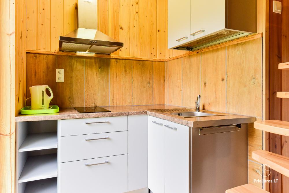 Holiday houses for rent and camping in Pape Lurki. To the sea - 100 meters