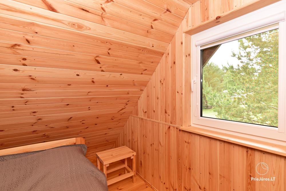 Holiday houses for rent and camping in Pape Lurki. To the sea - 100 meters