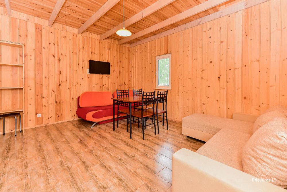 Holiday houses for rent and camping in Pape Lurki. To the sea - 100 meters