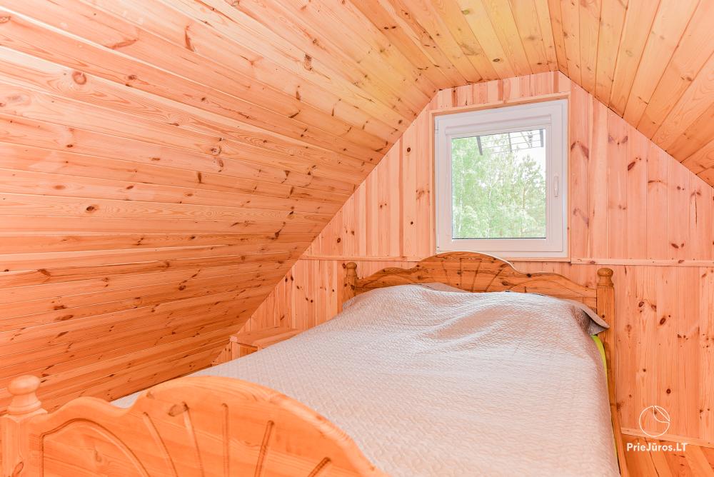 Holiday houses for rent and camping in Pape Lurki. To the sea - 100 meters
