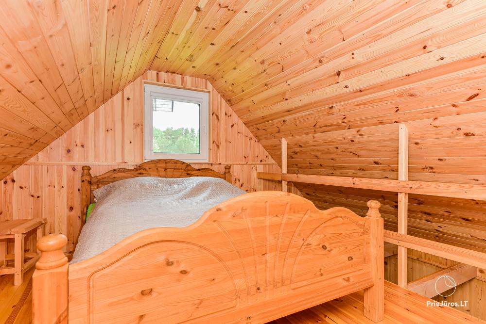 Holiday houses for rent and camping in Pape Lurki. To the sea - 100 meters