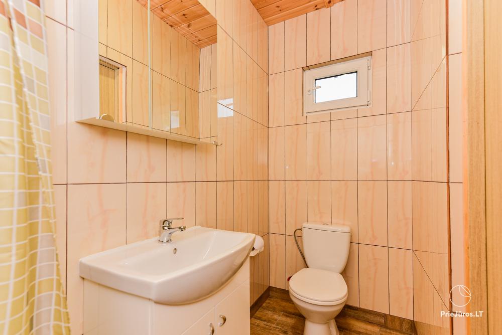 Holiday houses for rent and camping in Pape Lurki. To the sea - 100 meters