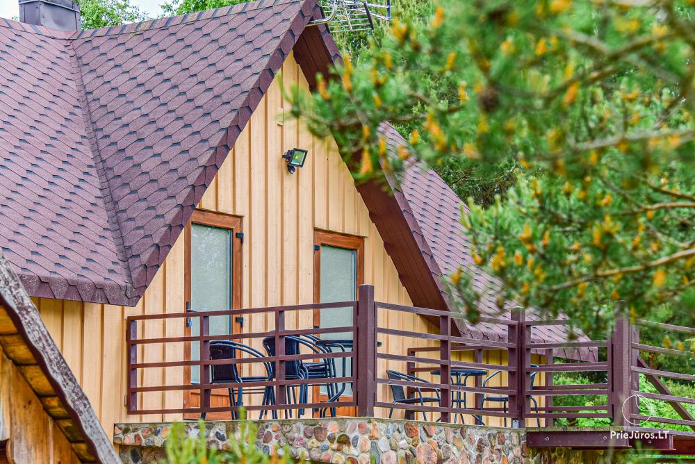 Holiday houses for rent and camping in Pape Lurki. To the sea - 100 meters