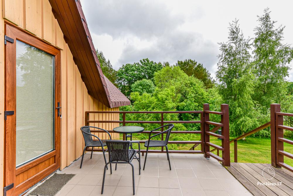 Holiday houses for rent and camping in Pape Lurki. To the sea - 100 meters