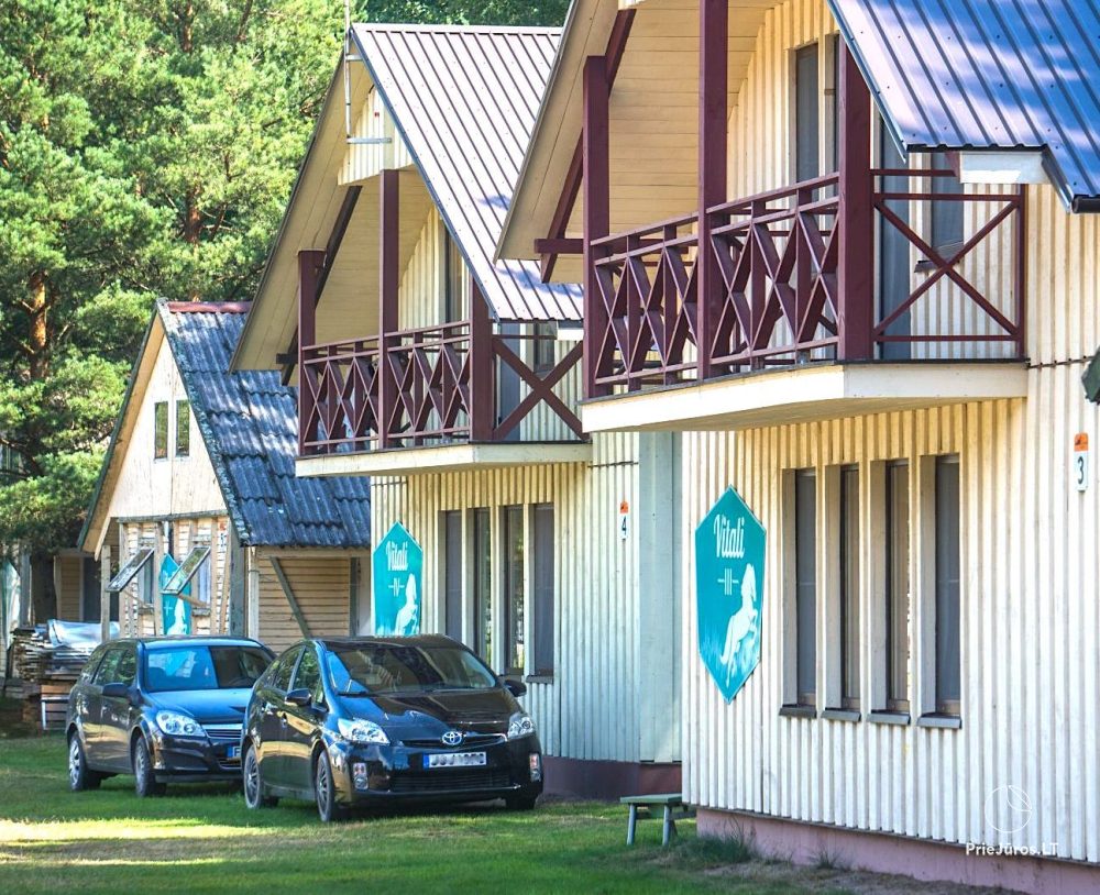 Relaxation in Papė, 90 m to the sea, from 15 euro/person. Gamtosoaze.lt - cabins, rooms, apartments