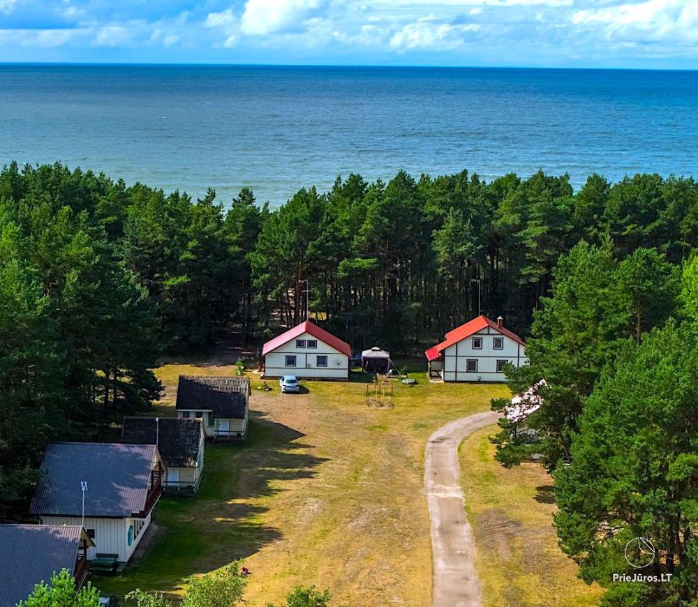 Relaxation in Papė, 90 m to the sea, from 15 euro/person. Gamtosoaze.lt - cabins, rooms, apartments
