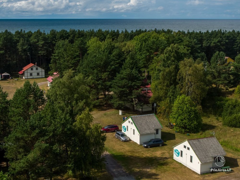 Relaxation in Papė, 90 m to the sea, from 15 euro/person. Gamtosoaze.lt - cabins, rooms, apartments