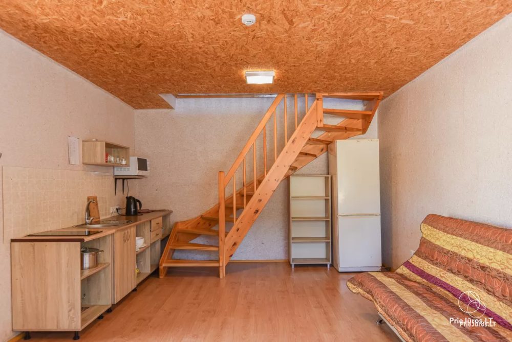 Relaxation in Papė, 90 m to the sea, from 15 euro/person. Gamtosoaze.lt - cabins, rooms, apartments