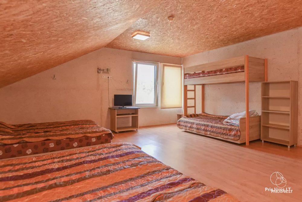 Relaxation in Papė, 90 m to the sea, from 15 euro/person. Gamtosoaze.lt - cabins, rooms, apartments