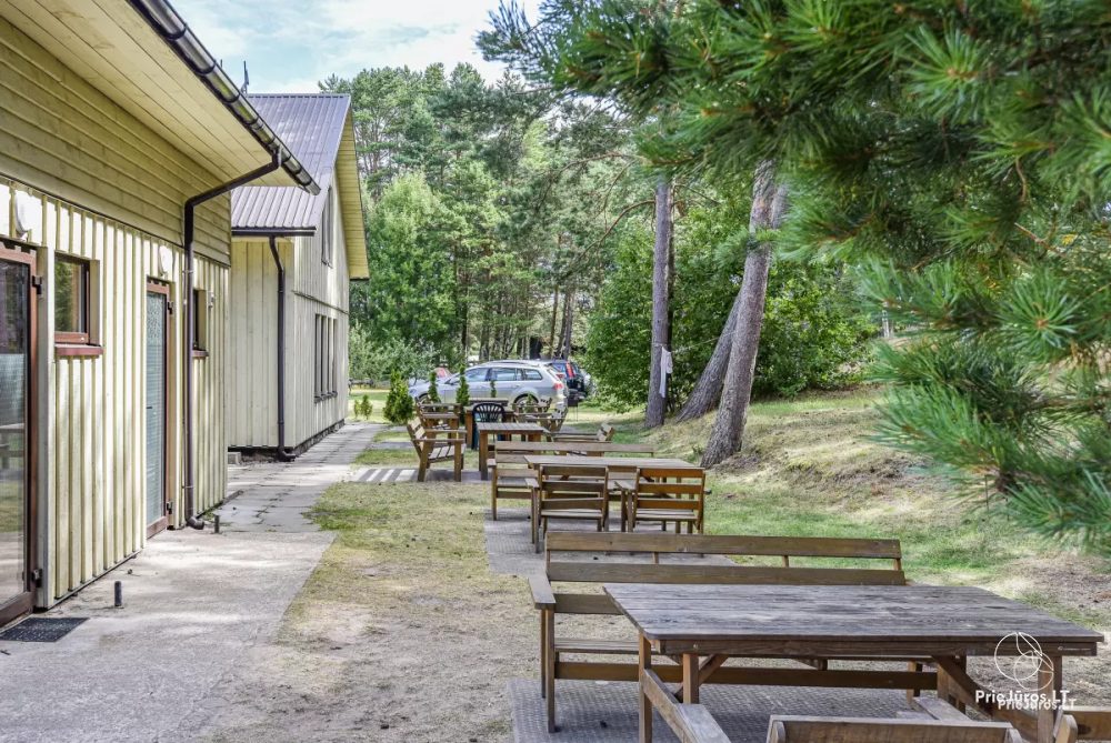 Relaxation in Papė, 90 m to the sea, from 15 euro/person. Gamtosoaze.lt - cabins, rooms, apartments
