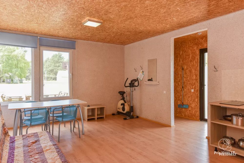 Relaxation in Papė, 90 m to the sea, from 15 euro/person. Gamtosoaze.lt - cabins, rooms, apartments