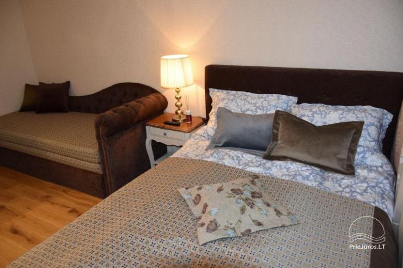 Newly furnished flat in center of Nida NEAR THE PINEWOOD on the second floor with balcony