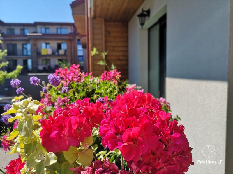 Odpoczynek w apartamentach Malūņu vilos w Połądze