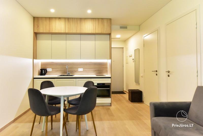 New apartments studio type and with two bedrooms in Juodkrante for 2-6 persons
