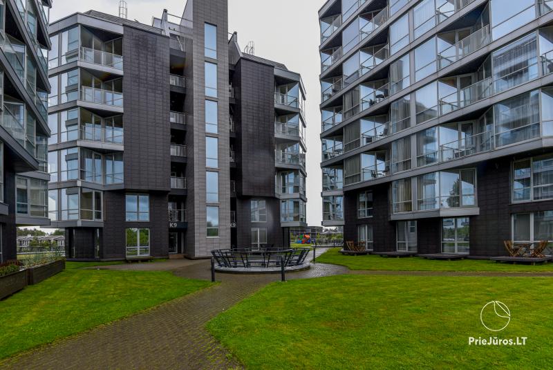 New one room flat with terrace for rent in Sventoji