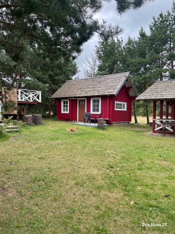 130 m. zum Seegehöft Žvaguli