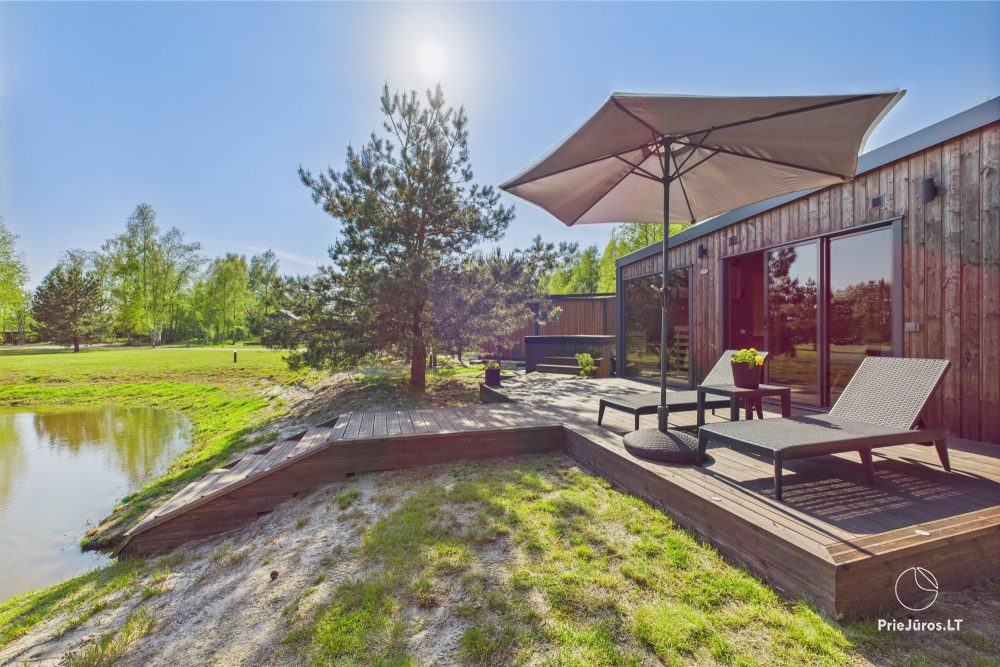 Recreation complex Pazust Priedēs with designer holiday homes and SPA - 1