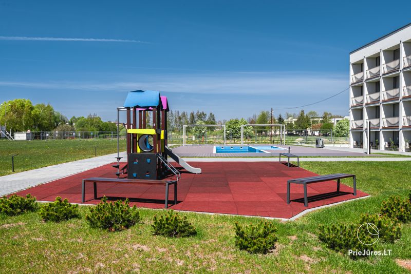 New apartments with pool and gym for rent in Sventoji