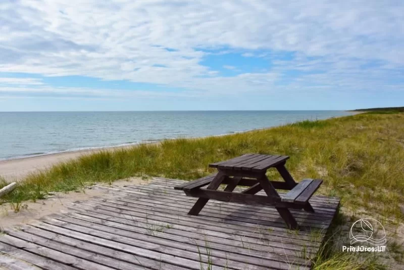 Campsite in Latvia. To the sea - 300 m