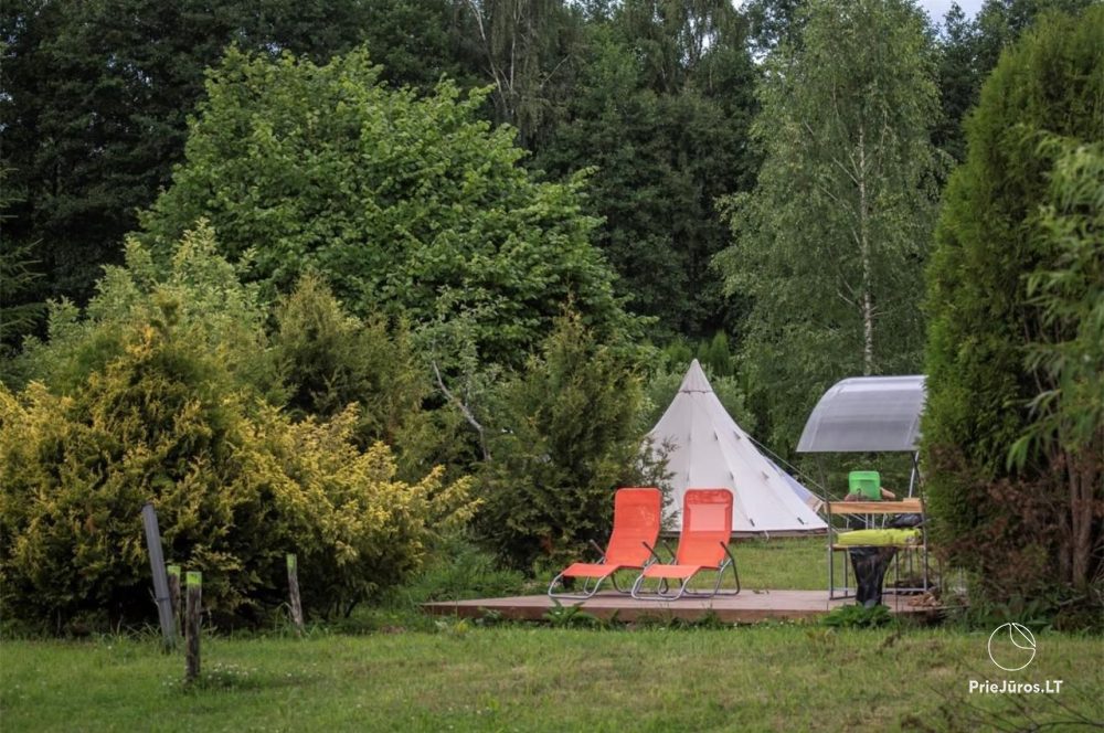 Camping-glamping and holiday cottage Fluffy Horns