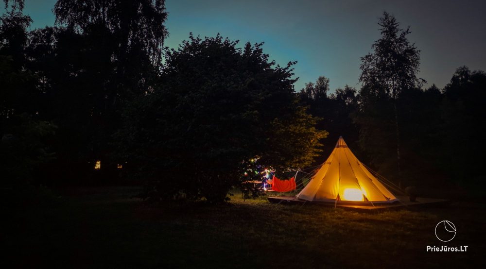 Camping-glamping and holiday cottage Fluffy Horns