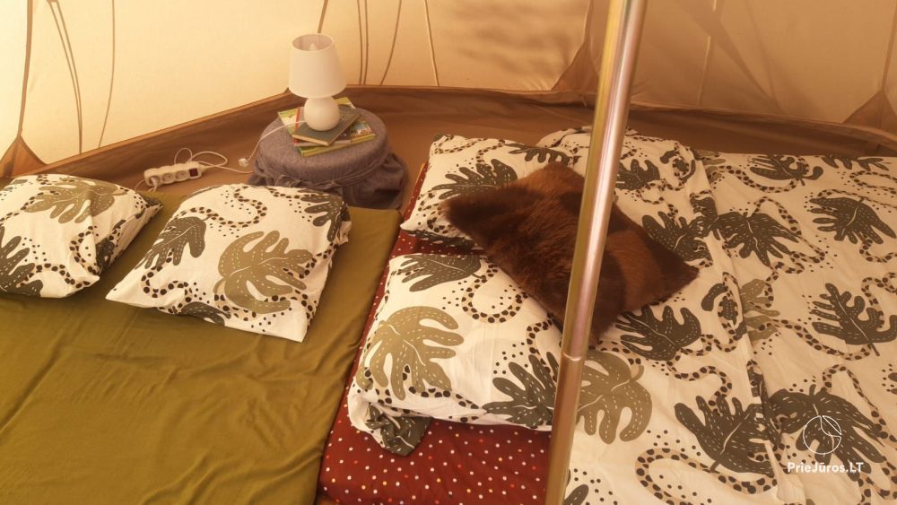 Camping-glamping and holiday cottage Fluffy Horns